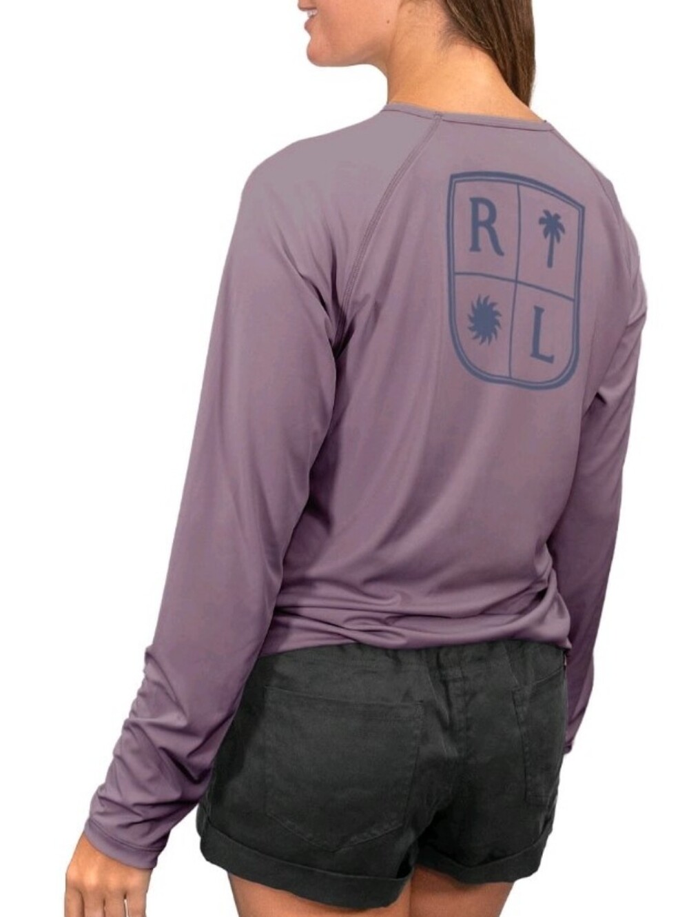 REEL LIFE Women's Long-Sleeve UPF SUN PROTECTION breathable Performance Top XL